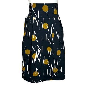 Bitte Kai Rand Scandinavian Design Stretch Pencil Skirt Geometric Print Medium